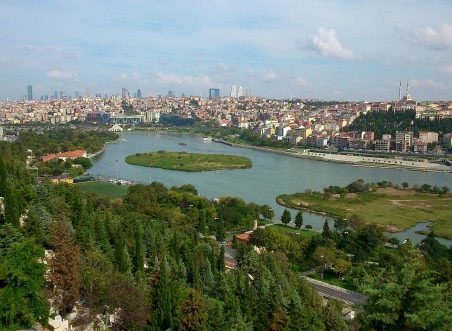 Stadtpanorama von Istanbul