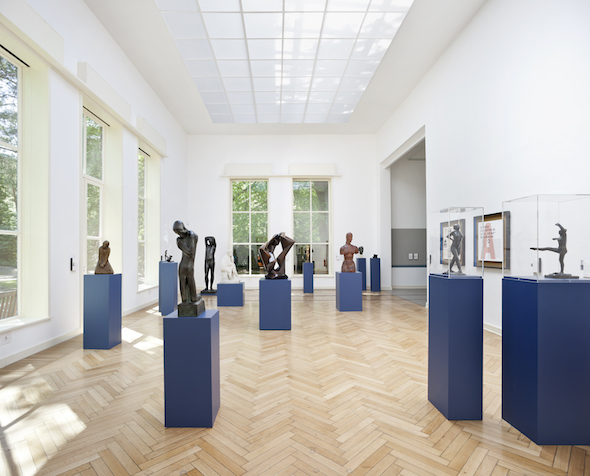 Blick in das Bildhaueratelier Alfred Flechtheim, Georg Kolbe Museum | Foto: Enric Duch, VG Bild-Kunst 2017