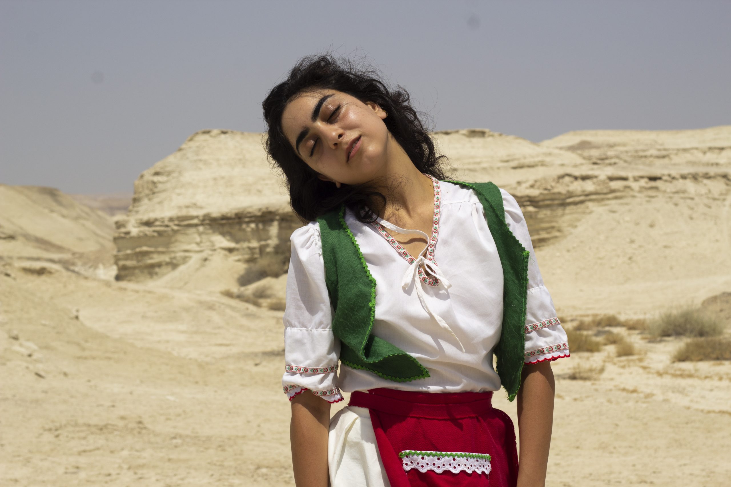 Tamar Rosenzweig in der Negevwüste